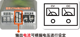 输出电流可根据电压进行设定